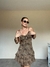 Vestido animal print - comprar online