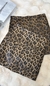 Saia couro animal print - comprar online