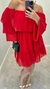 Vestido Olivia vermelho - comprar online
