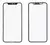 VIDRIO GLASS REPUESTO PANTALLA CON LAMINA OCA IPHONE 14