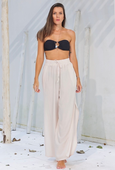 Calça Pantalona Atalaia Off White