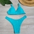Biquíni Asa Delta Azul Turquesa - comprar online