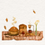 print art - autumn picnic