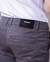 Calça Jeans Alfaiataria Masculina Italiana Skinny Cetim - Cinza Chumbo na internet