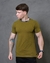 Camisa Longline Cotton Gola Rabanada - Verde - comprar online