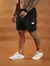 Short Jogger Cargo Casual Unissex - Preta - Rodrigs Conceito