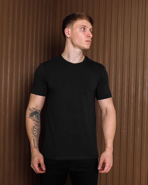 T-Shirt Básica Comfort Fio 40.1 - Preta