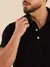 Camisa Gola Polo Piquet Masculina - Preta - comprar online