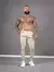 Calça Skinny Sarja Essential Fit Cáqui na internet
