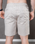 Short Masculino Sarja Comfot Cós Elastico - Caqui - loja online