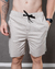 Short Masculino Sarja Comfot Cós Elastico - Caqui - comprar online