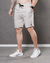 Short Masculino Sarja Comfot Cós Elastico - Caqui - Rodrigs Conceito
