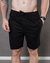Short Masculino Sarja Comfot Cós Elastico - Preto - comprar online