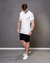 Camisa Masculina Long - line Cotton Slim na internet