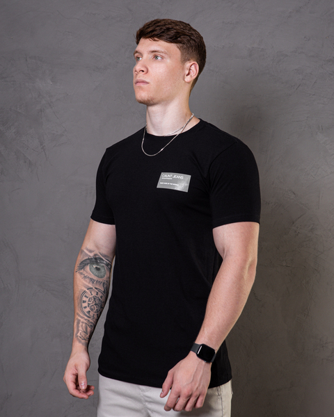 Camisa Masculina Long - line Cotton Slim