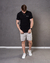Camisa Masculina Long - line Cotton Slim na internet