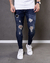 Calça Jeans Masculina Destroyed Rasgada Modelage Skinny - Vintag na internet