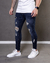 Calça Jeans Masculina Destroyed Rasgada Modelage Skinny - Vintag