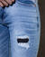 Calça Jeans Masculina Destroyed Rasgada Modelage Skinny - Vintag - loja online