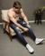Calça Jeans Masculina Destroyed Rasgada Modelage Skinny - Vintag - comprar online