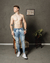 Calça Jeans Masculina Destroyed Rasgada Modelage Skinny - Vintag - comprar online