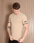 Camisa Gola Portuguesa Masculina Bege