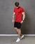 Camisa Longline Cotton Gola Rabanada - Vermelho - Rodrigs Conceito