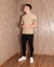 Camisa Gola Portuguesa Masculina Bege - Rodrigs Conceito