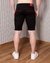 Imagem do Bermuda Jeans Masculina Com Elastano - Preta