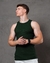 Camisa Masculina Regata Americana Camiseta Canelada - Verde