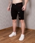 Bermuda Jeans Masculina Com Elastano - Preta - loja online