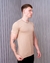 Camisa Masculina Longline - Bege