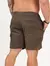 Imagem do Bermuda Jogger Cargo Street Bolso Botão - Verde Militar