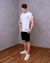 Camisa Masculina Longline - Branco - comprar online