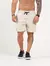 Bermuda Jogger Cargo Street Bolso Botão - Creme - loja online
