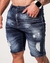 Bermuda Jeans Masculina Com Elastano - comprar online
