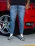 Calça Slim Fit Jeans Destroyed na internet