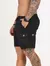Bermuda Jogger Cargo Street Bolso Botão - Preto - comprar online