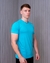 Camisa Masculina Longline - Azul