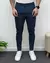 Calça Masculina alfaitaria azul marinho Modelage slim Com Elastano - Rodrigs Conceito