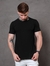 Camisa Longline Cotton Gola Rabanada - Preto na internet
