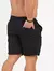 Imagem do Bermuda Jogger Cargo Street Bolso Botão - Preto