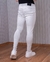 Calça Alfaiataria Masculina Italiana Skinny Cetin - Branco Gelo - Rodrigs Conceito