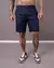 Bermuda Alfaiataria Sarja Viscose Azul Marinho na internet