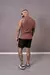 Camisa Masculina Regata Americana Camiseta Canelada - Marrom na internet