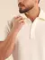 Camisa Gola Polo Piquet Masculina - Off White - comprar online