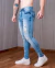 Calça Jeans Masculina Destroyed Rasgada Modelage Skinny -T400 - Rodrigs Conceito