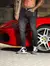 Calça Skinny Jeans Destroyed Escura