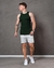 Camisa Masculina Regata Americana Camiseta Canelada - Verde na internet
