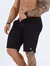 Short Sarja Acetinada Rabo de Peixe - Preto - comprar online
